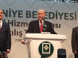 Devlet Bahçeli Osmaniye’de Konuştu