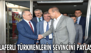 Başkan Sözlü, Telaferli Türkmenlerin sevincini paylaştı