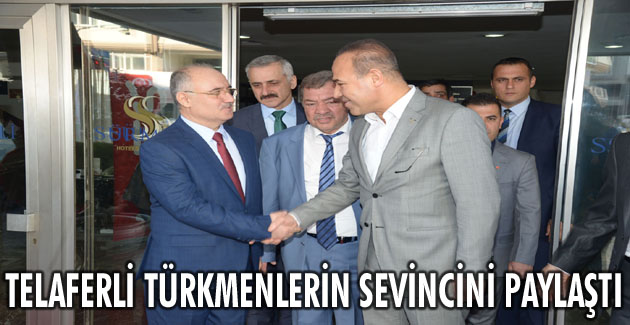 Başkan Sözlü, Telaferli Türkmenlerin sevincini paylaştı