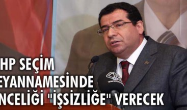 MHP seçim beyannamesinde önceliği “işsizliğe” verecek