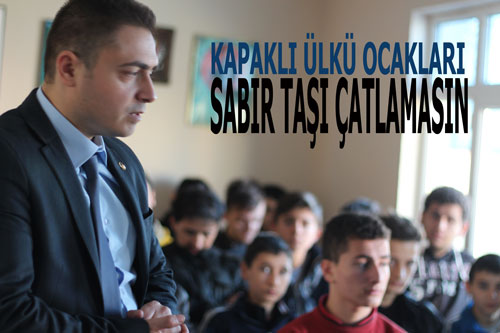 Ülkü Ocakları: Sabır taşı çatlamasın!