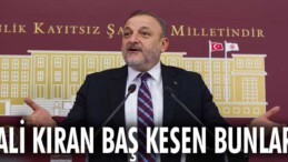 Vural: Ali kıran baş kesen bunlar