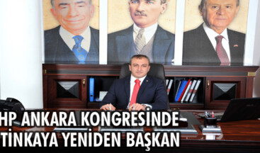 MHP Ankara Kongresinde Çetinkaya yeniden başkan