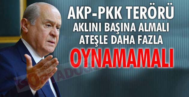 Kahrımız ve celalimiz devasadır