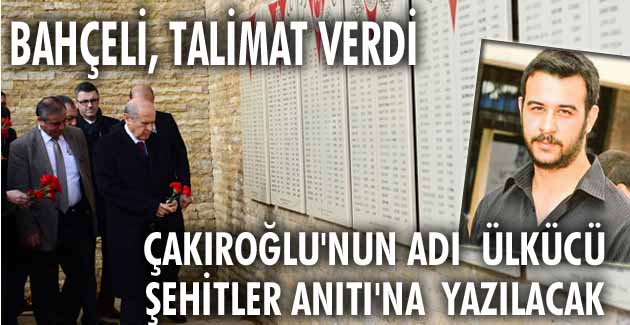 MHP Lideri Bahçeli, talimat verdi