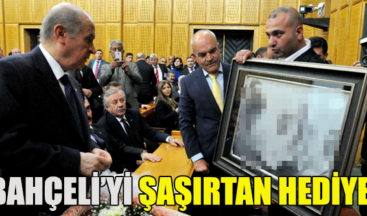MHP lideri Bahçeli’yi şaşırtan hediye