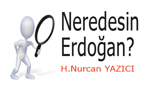 NEREDESİN ERDOĞAN?!