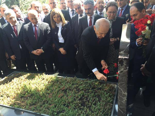 Önce Anıtkabir, sonra Başbuğ’un mezarını ziyaret