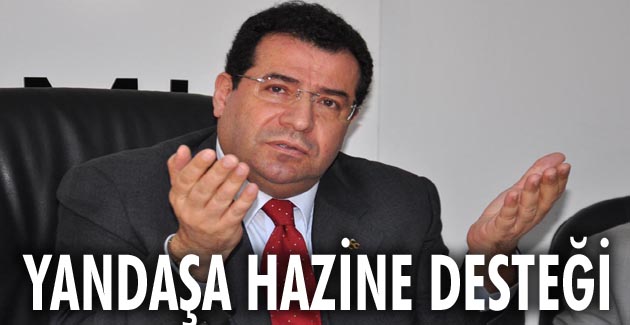 Yandaşa hazine desteği