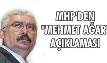 MHP’den “Mehmet Ağar” açıklaması