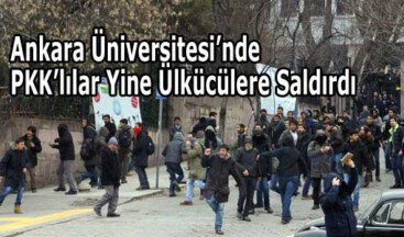 PKK’lılar yine Ülkücü öğrencilere saldırdı