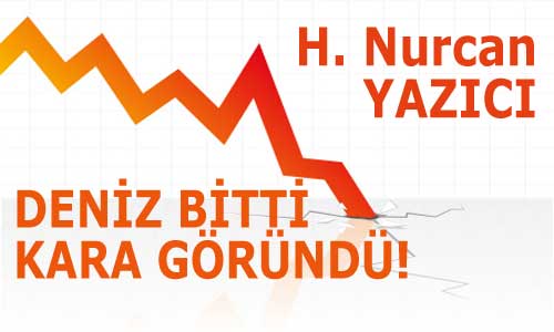 DENİZ BİTTİ KARA GÖRÜNDÜ!