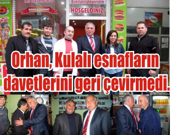 MHP rüzgarı esnaf ziyaretleri ile devam ediyor