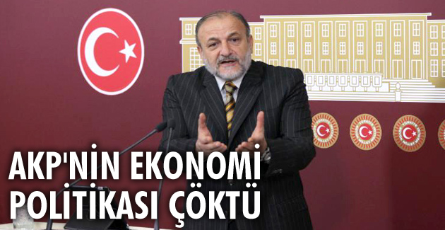 AKP’nin ekonomi politikası çöktü
