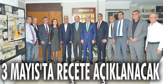 3 Mayıs’ta reçete açıklanacak