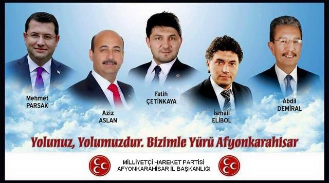 AFYONKARAHİSAR MHP, SAHAYA İNİYOR‏