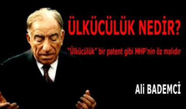 ÜLKÜCÜLÜK NEDİR?