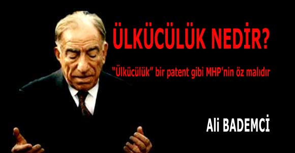ÜLKÜCÜLÜK NEDİR?