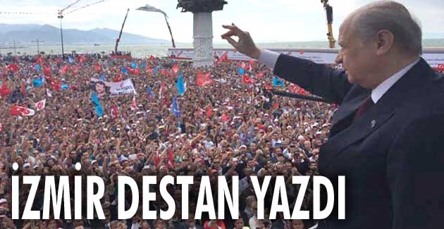 MHP Lideri Bahçeli İzmir’de