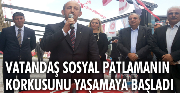 Vatandaş sosyal patlamanın korkusunu yaşamaya başladı