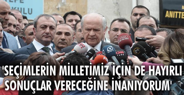 MHP Lideri Bahçeli oyunu kullandı