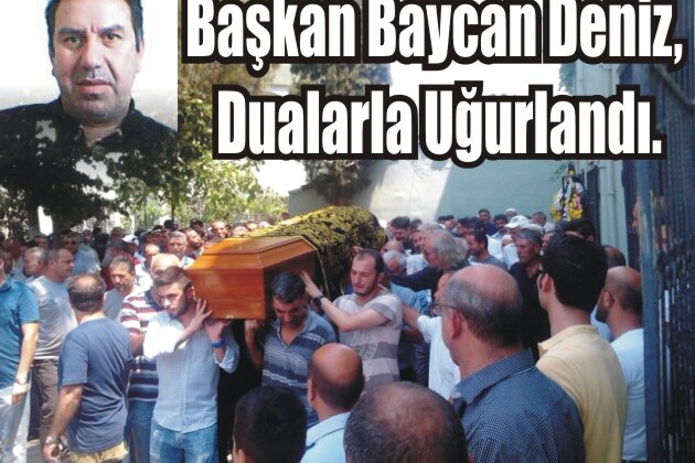 Başkan Baycan Deniz, Dualarla Uğurlandı.