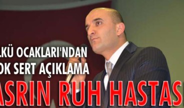 “Ruh hastası kişilik, bugünkü manzaranın mimarı olmaktan gururlu mudur?”