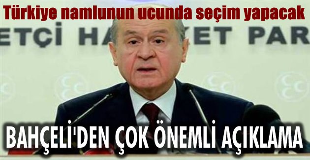 PKK’YA EVET DİYEN AKP, MHP’YE YÜZÜNÜ DÖNMÜŞTÜR