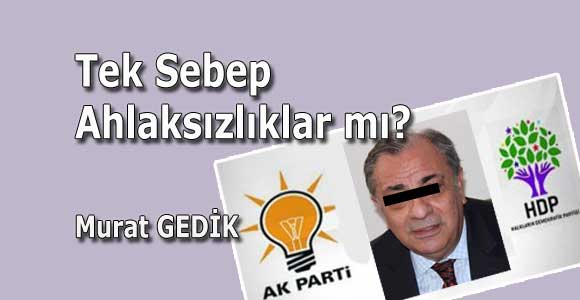 Tek Sebep Ahlaksızlıklar mı?