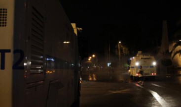 Alanya karıştı: Polis gaz bombaları ile müdahale etti