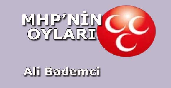 MHP’NİN OYLARI