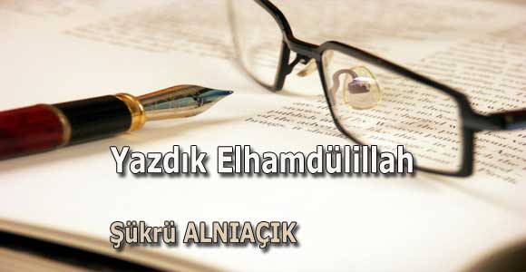 Yazdık Elhamdülillah