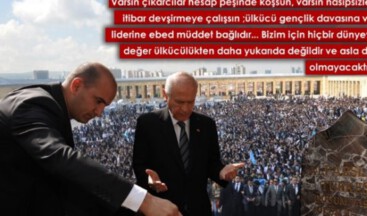 Ülkücü Gençlik Liderinin Emrindedir