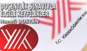 Doçentlik sınavıyla ilgili keyfilikler