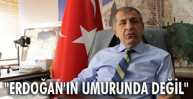 “Erdoğan’ın umurunda değil”