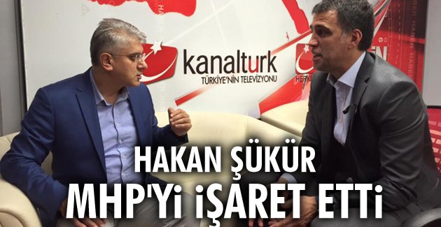 Hakan Şükür, MHP’yi işaret etti