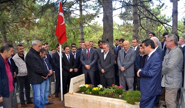 ÜLKÜCÜ ŞEHİT MUSTAFA PEHLİVANOĞLU ANILDI