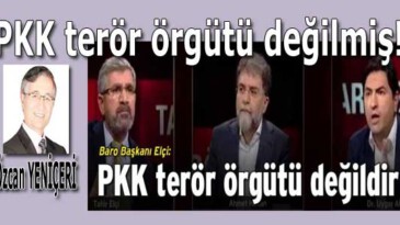 PKK terör örgütü değilmiş!