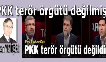 PKK terör örgütü değilmiş!