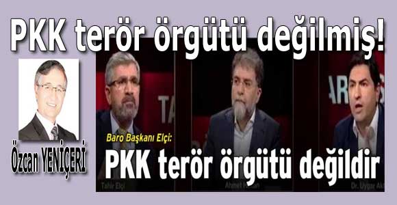 PKK terör örgütü değilmiş!