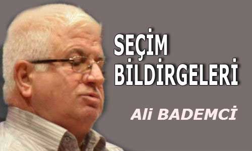 SEÇİM BİLDİRGELERİ