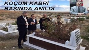 Eski başkan dualarla anıldı