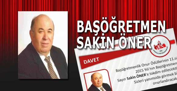 BAŞÖĞRETMEN SAKİN ÖNER