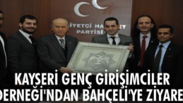 Kayseri Genç Girişimciler Derneği’ndan Bahçeli’ye ziyaret