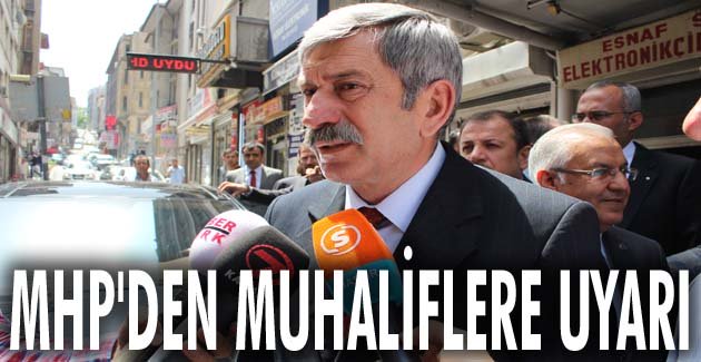 MHP içe dönük hesaplaşmayla meşgul edilmek istenmektedir