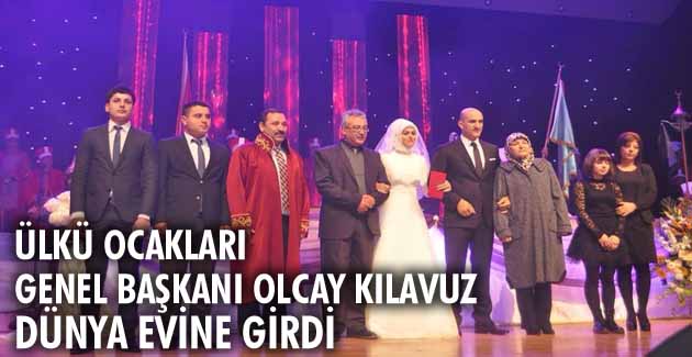 Ülkü Ocakları Genel Başkanı Olcay Kılavuz, dünya evine girdi