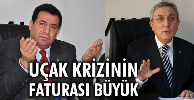 Uçak krizinin faturası büyük