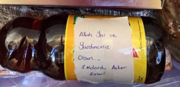 Asker eşlerinden duygulandıran mesajlar