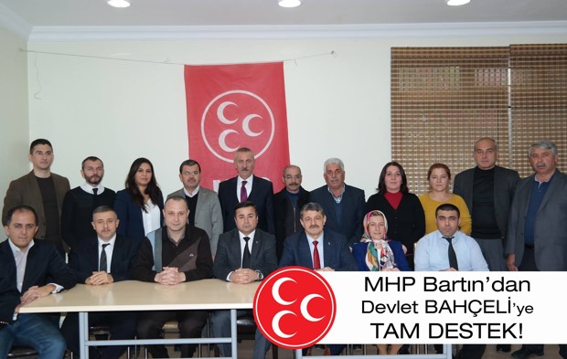 Mhp Bartın Teşkilatından Bahçeli’ye Tam Destek