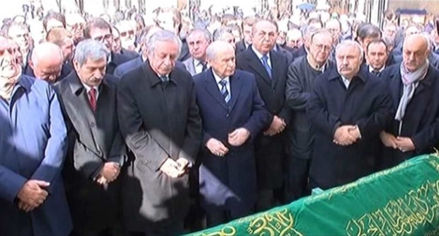 MHP’li Adan’ın annesi son yolculuğuna uğurlandı